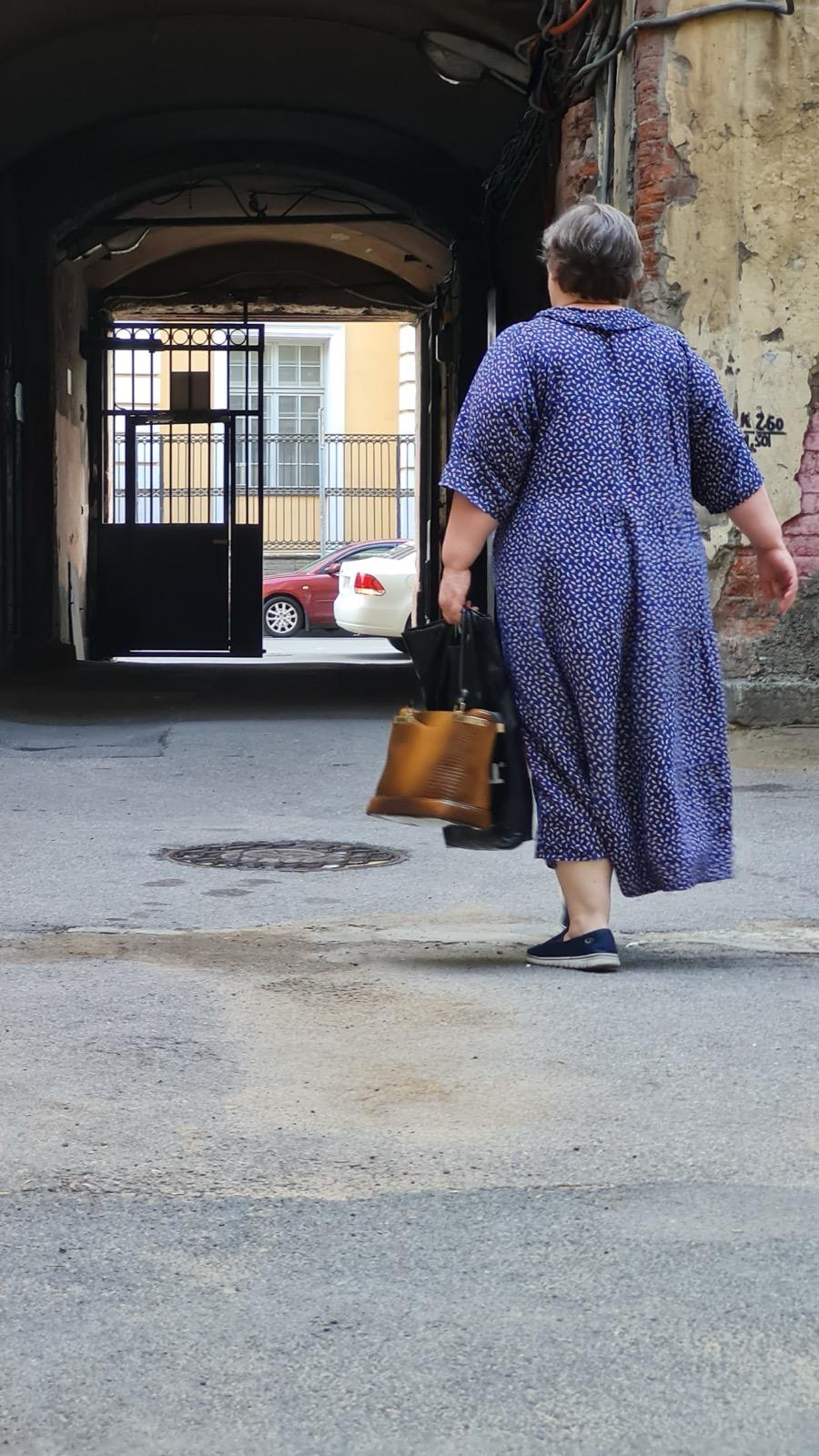 Babushka welcoming me