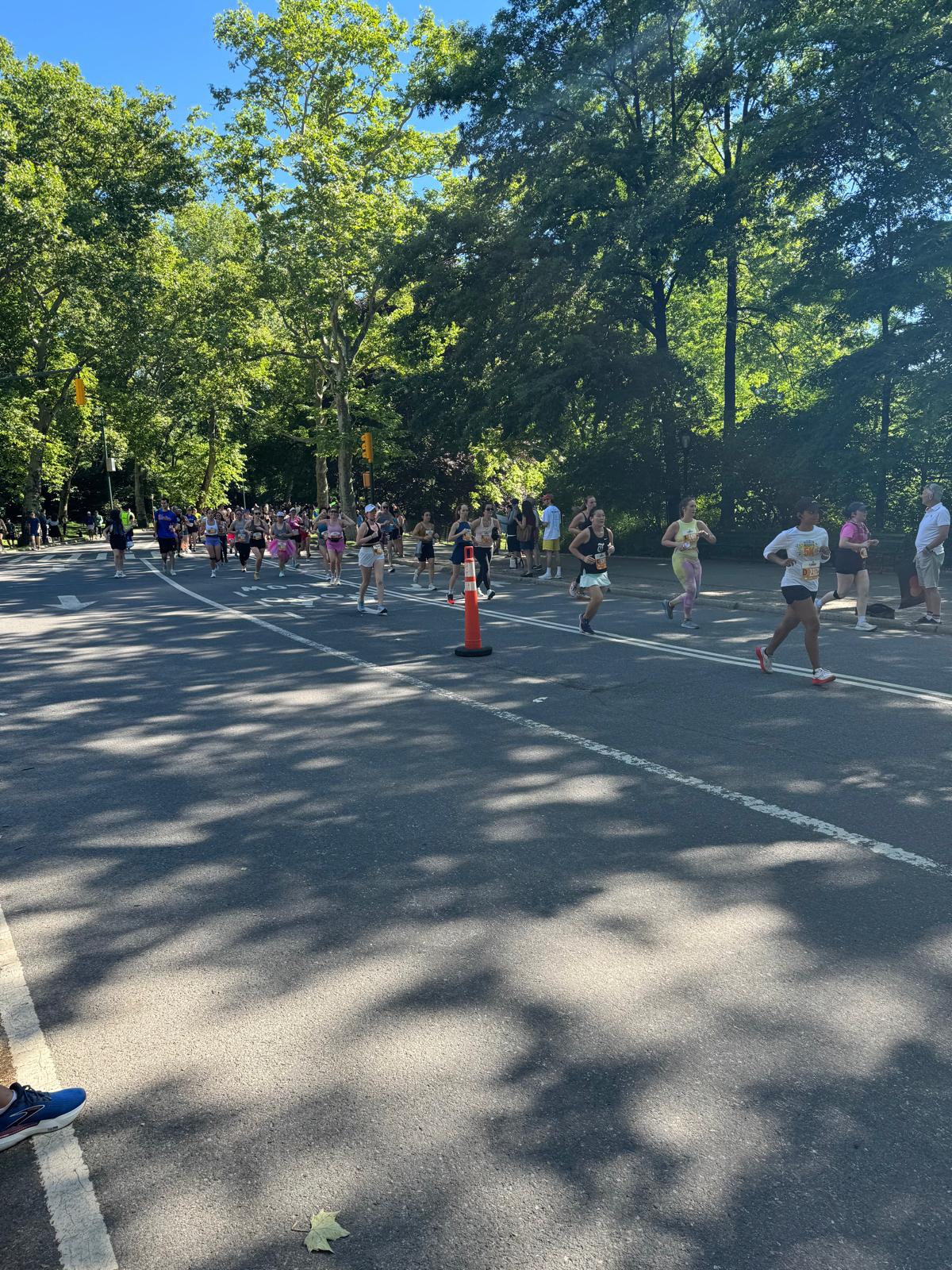 Running a 10k in Central Park